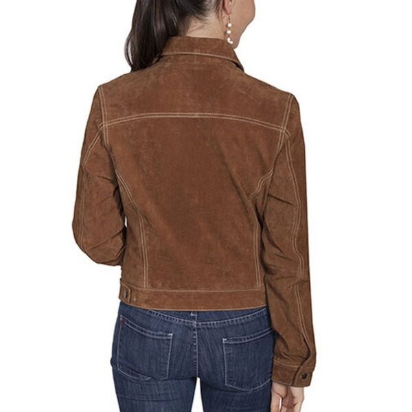 Kylie Bunbury Suede Leather Jacket - Image 2