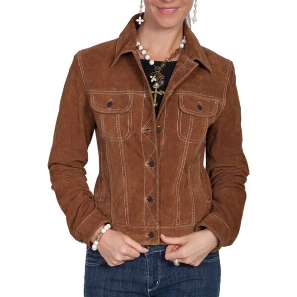Kylie Bunbury Suede Leather Jacket