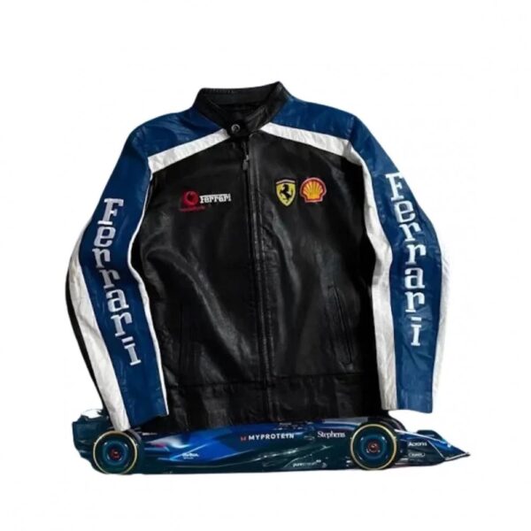 Ferrari Bomber Black Jacket