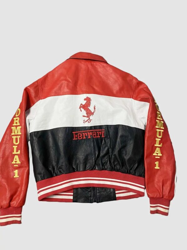 Ferrari Formula 1 Leather Jacket - Image 2