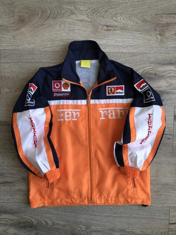 Ferrari Formula One Racing Orange Jacket