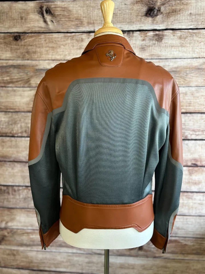 Ferrari Leather Daytona Jacke