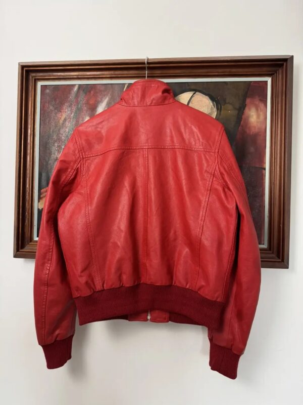 ferrari leather y2k hype racing jacke
