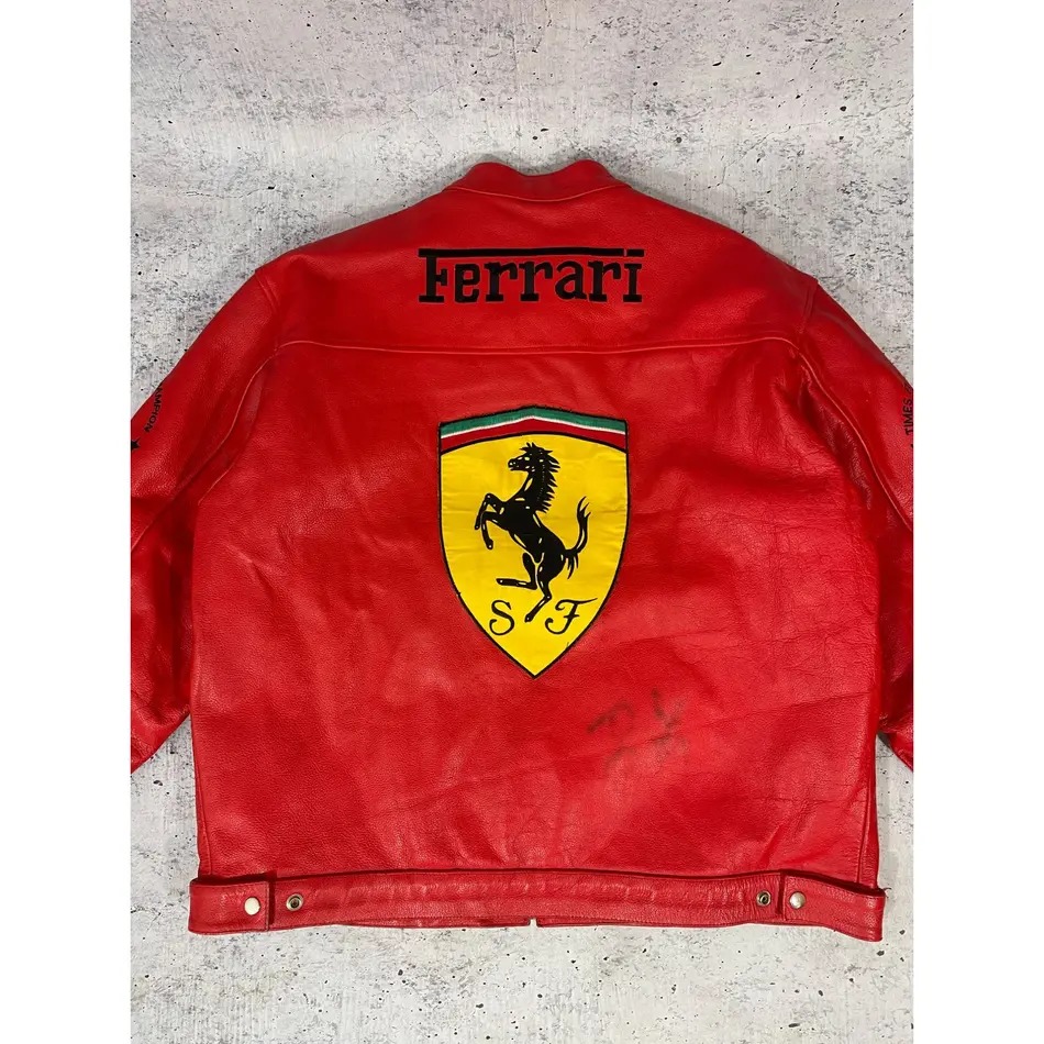 Ferrari Racing Leather Jac