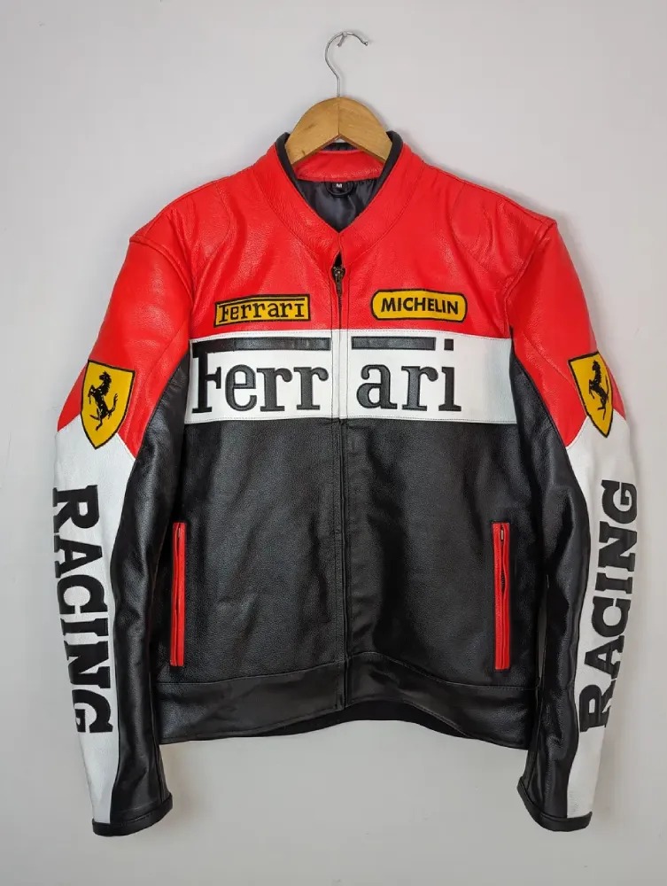 Ferrari Racing Leather Rare Jacket