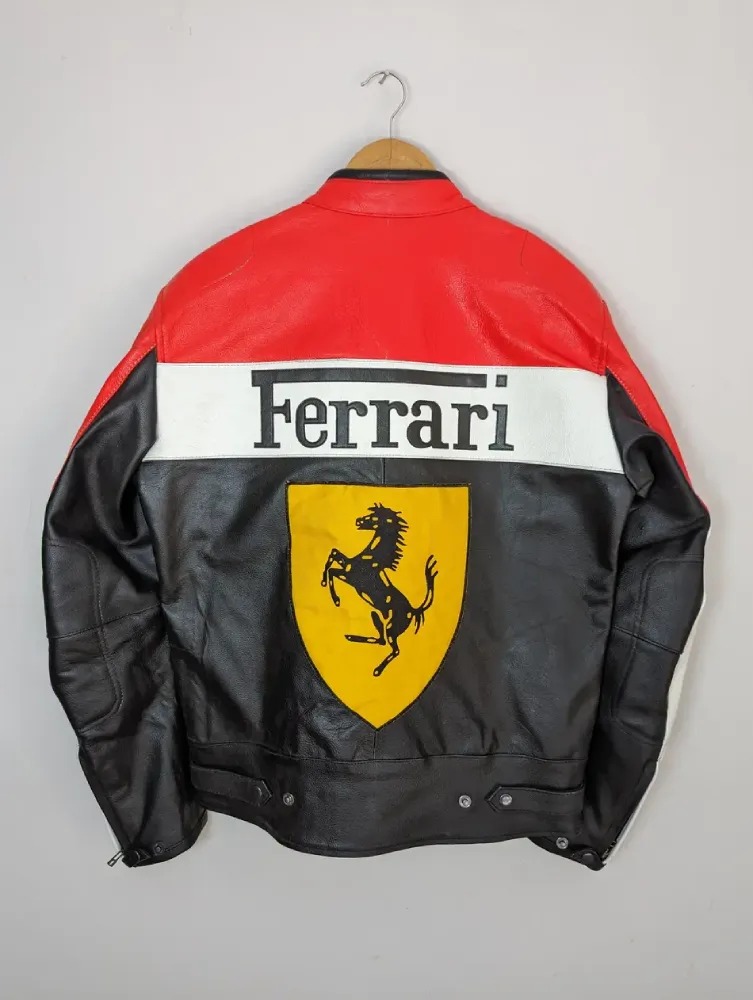Ferrari Racing Leather Rare Jackets