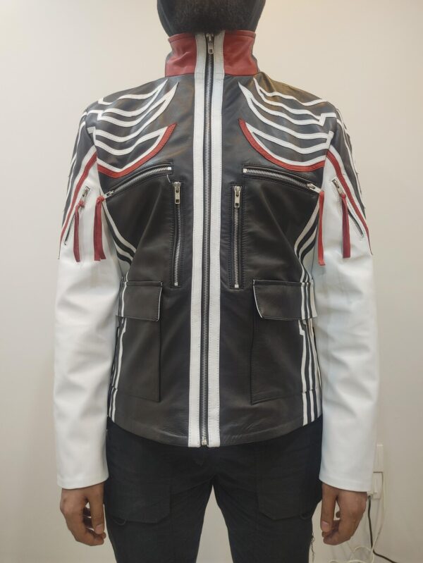 Jin Kazama Jacket Tekken 8 Cosplay Leather Jacket