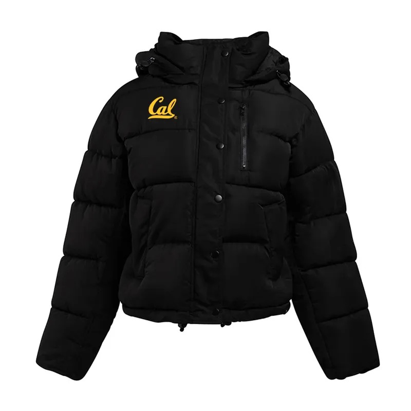 cal black puffer jacket