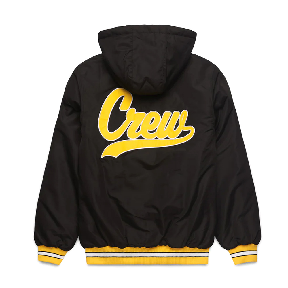 columbus crew black hooded jacket
