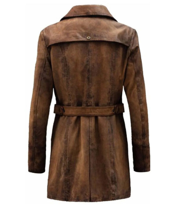 Dawn of Justice Batman Leather Coat - Image 2