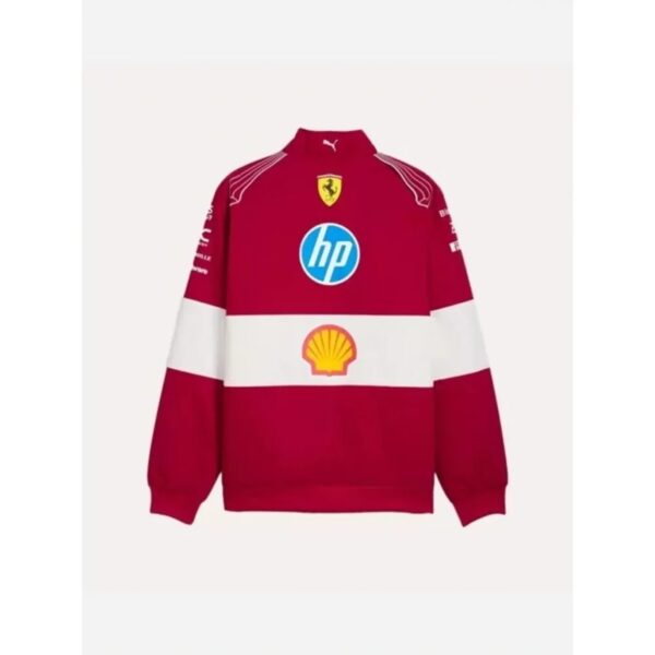 Scuderia Ferrari F1 2025 Team Racing Jacket - Image 2