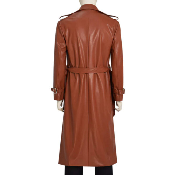 Doctor Who Fifteenth Doctor Leather Coat - Image 2