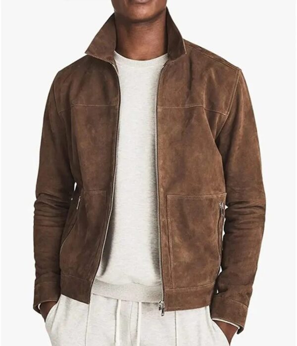 Nathan Kress Suede Leather Jacket - Image 2