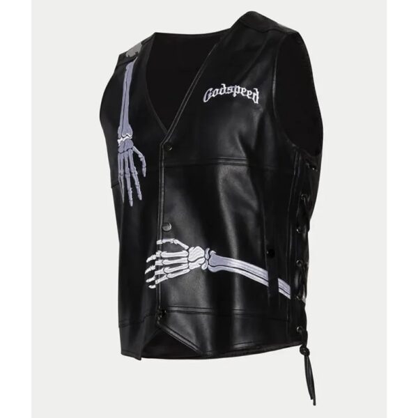 God Speed R.O.D Leather Vest - Image 3