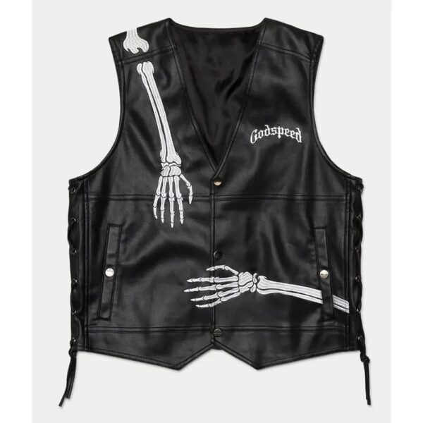 God Speed R.O.D Leather Vest