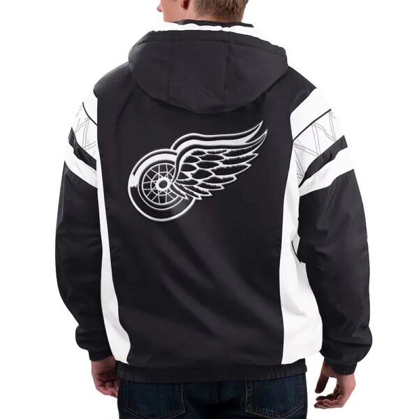 Detroit Red Wings Half-Zip Hoodie Jacket - Image 2