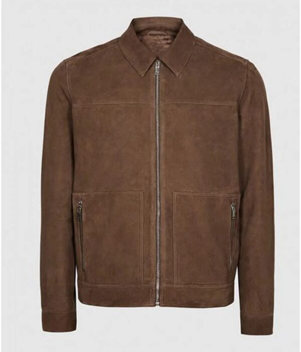 Nathan Kress Suede Leather Jacket
