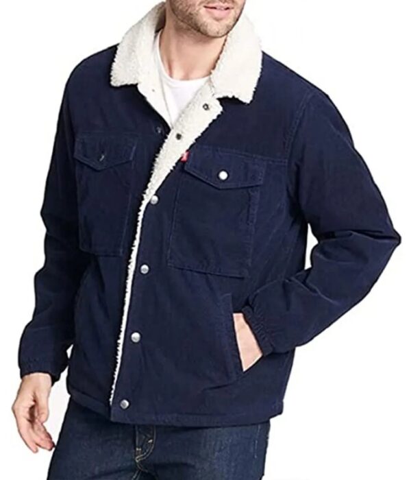 Single Drunk Female James Chambers Shearling Cotton Jacket