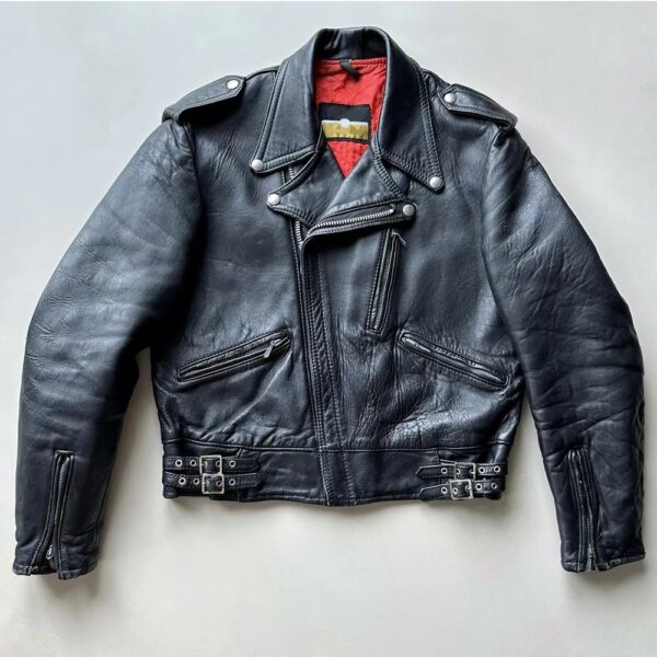 The Iconic Mascot Biker Leather Jacket