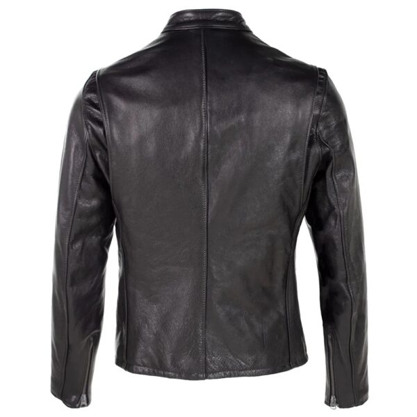 Men Cafe Racer 530 Leather Jacket - Image 2
