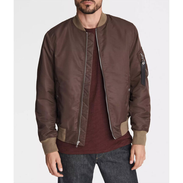 Men Manston Bomber Nylon Jacket - Image 2