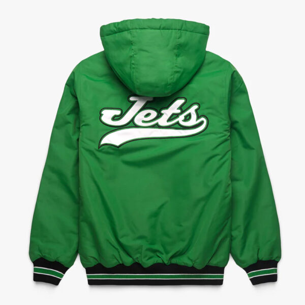 New York Jets Green Hooded Jacket - Image 2