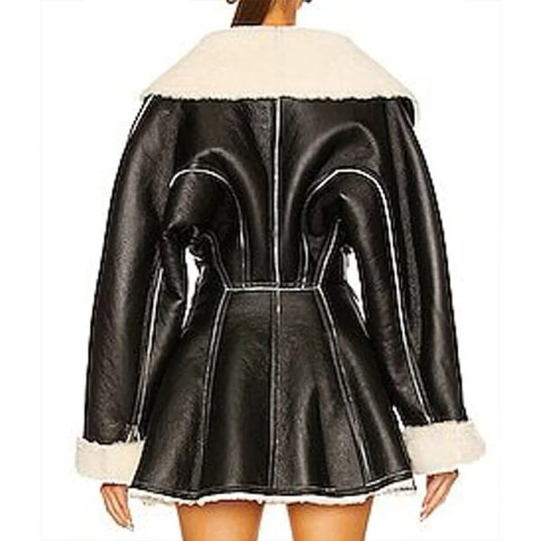 Sanela Diana Jenkins Shearling Coat - Image 2
