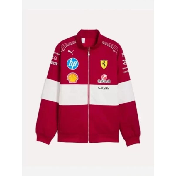 Scuderia Ferrari F1 2025 Team Racing Jacket