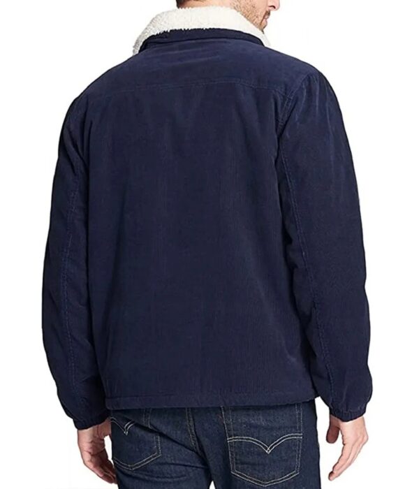 Single Drunk Female James Chambers Shearling Cotton Jacket - Image 2