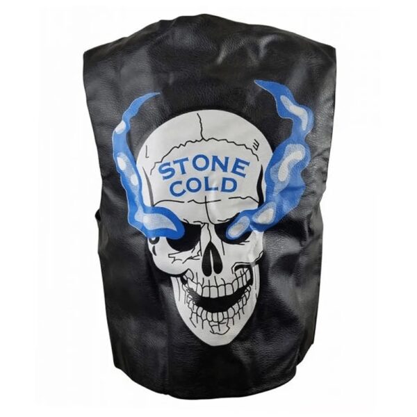 Steve Austin 3:16 Leather Vest - Image 2