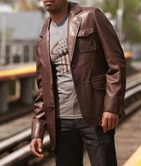 Eric Lange Day Shift Brown Blazer