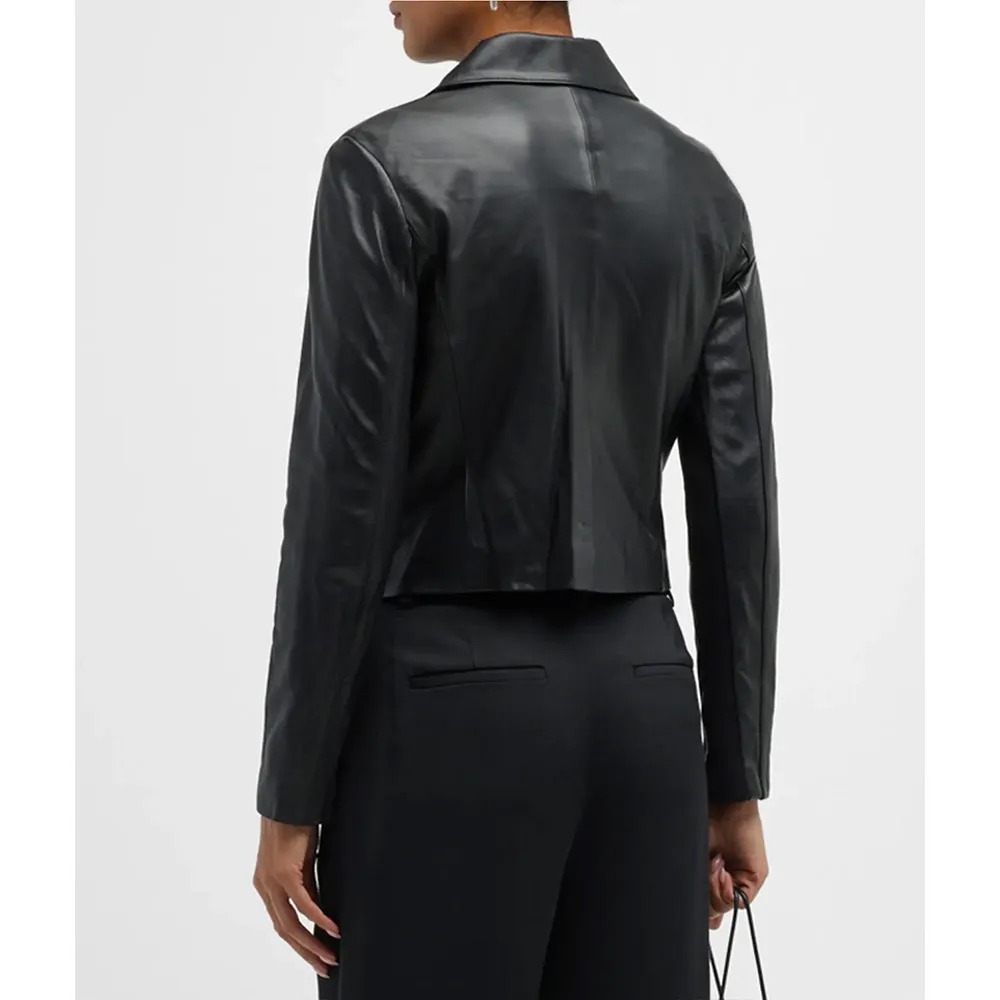 womens vince zip front jacket