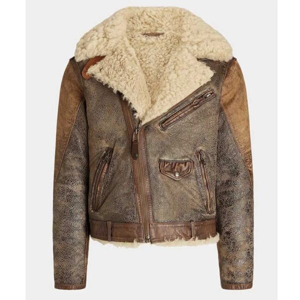 The Iron Claw Zac Efron Leather Jacket