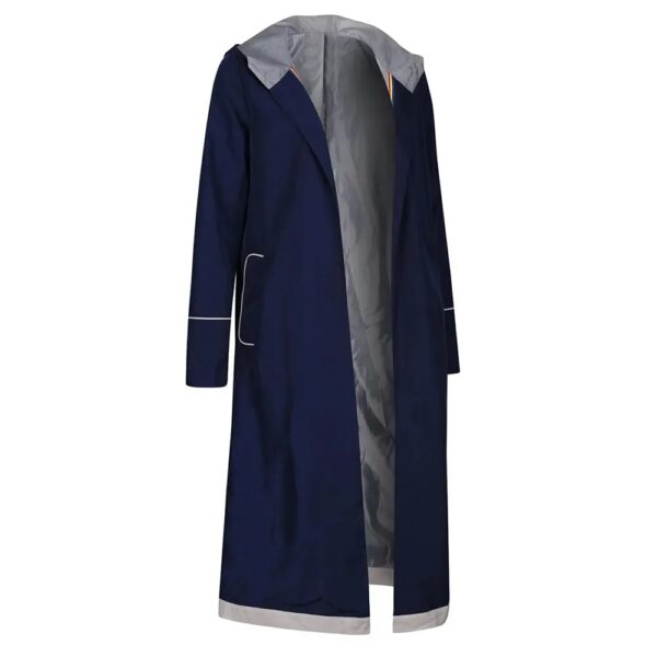 Jodie Whittaker Doctor Who Navy Coat