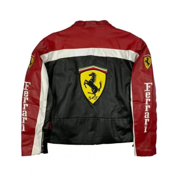Ferrari Bomber Black Jacket - Image 2