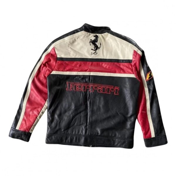 Ferrari Bomber Black Jacket - Image 2