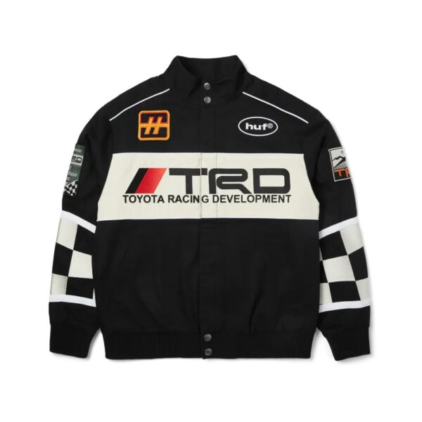 HUF x Toyota TRD Global Racing Black Jacket