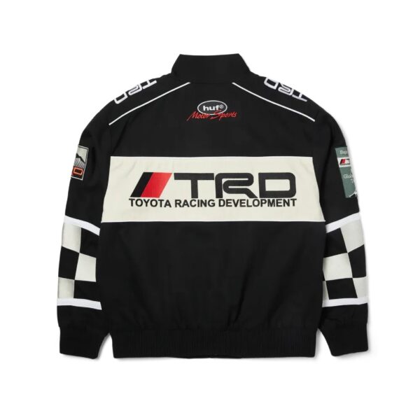 HUF x Toyota TRD Global Racing Black Jacket - Image 2