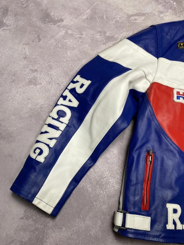 Honda CBR Leather Biker Jacket - Image 2