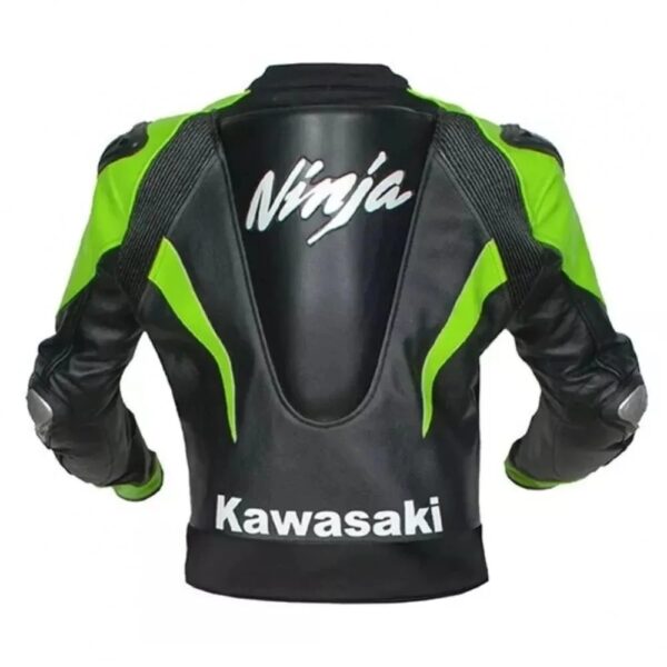 Kawasaki Ninja Racing Team Leather Jacket - Image 2