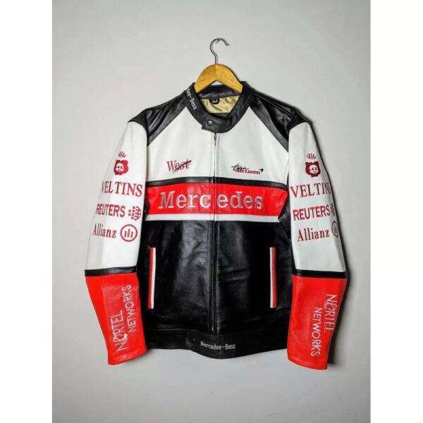 Mercedes Benz Genuine Cowhide Leather Jacket