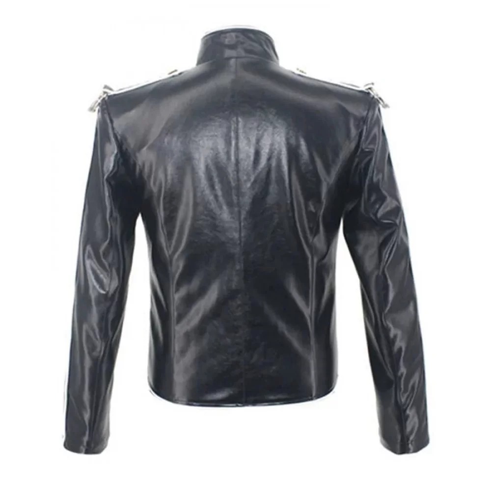 Michael Jackson Black Stand Up Collar Jackets