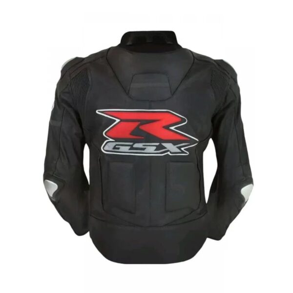 Suzuki Black Racing Motorbike Jacket - Image 2