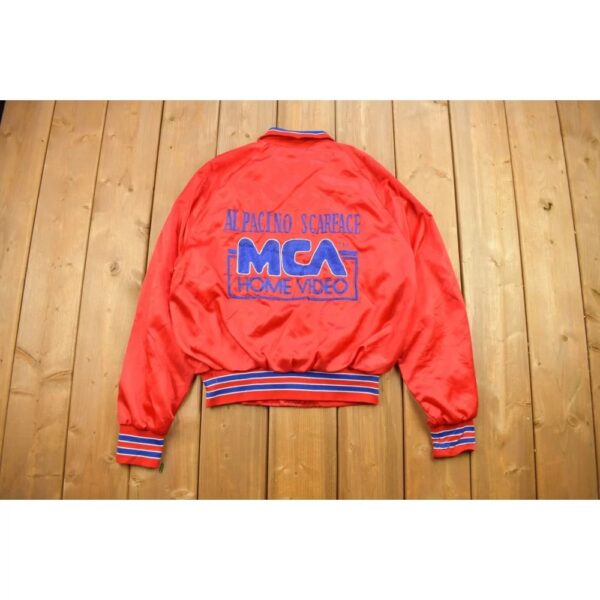 Vintage 1983 Scarface Movie Satin Promo Jacket - Image 2