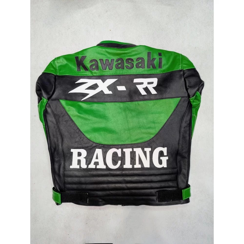 Vintage Kawasaki Ninja ZXRR Racing Leather Jackets