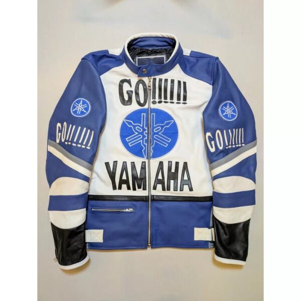 Vintage Yamaha Racing Leather Jacket