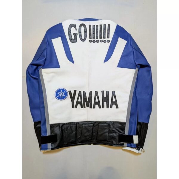 Vintage Yamaha Racing Leather Jacket - Image 2