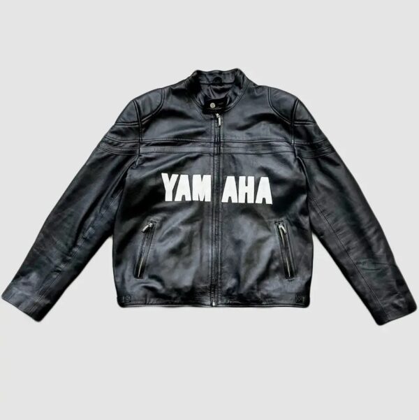 Yamaha Black Racing Leather Jacket