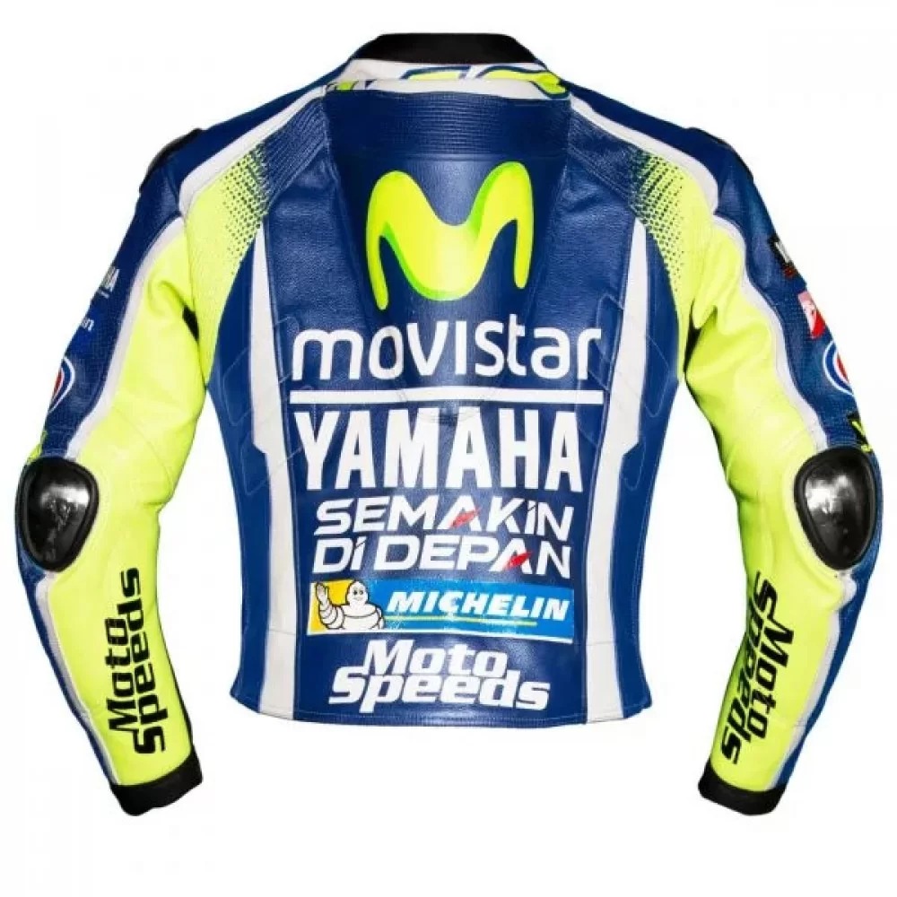Yamaha Movistar Racing Monster Energy Motorcycle Leather Jackets