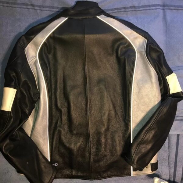 Yamaha Racing Cowhide Leather Jacke - Image 2